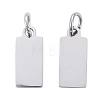 Anti-Tarnish 304 Stainless Steel Pendants STAS-I311-31B-P-1