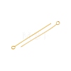 Ion Plating(IP) 304 Stainless Steel Eye Pins STAS-I320-A06-G-2