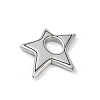 316 Surgical Stainless Steel Pendants X-STAS-G349-17P-2