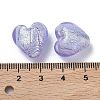 Handmade Silver Foil Glass Beads LAMP-F043-02E-3