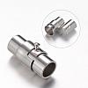Brass Locking Tube Magnetic Clasps MC077-1