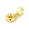 Rack Plating Brass Charms KK-C053-04G-O-2