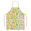 Easter Theme Flax Sleeveless Apron PW-WG92721-01-1