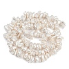Electroplated Shell Pearl Beads Strands BSHE-H113-01A-2