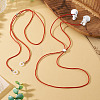 2Pcs Polyester Earphone Cord Straps HJEW-TAC0165-6