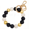 1Pc Zinc Alloy & Silicone Mobile Phone Straps HJEW-PA0001-01C-1