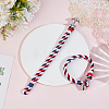 2Pcs Stainless Steel Anchor Link Bracelet BJEW-CN0001-26-4