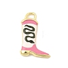Printed Brass Pendants KK-K274-06G-2