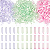 900Pcs 3 Colors Glass Bugle Beads SEED-TADJ0001-01-1