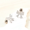 304 Stainless Steel Stud Earrings EJEW-H161-01P-F-3