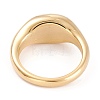 Ion Plating(IP) Unisex 304 Stainless Steel Finger Rings RJEW-K233-11B-G-2