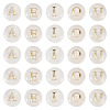 30Pcs 5 Styles Natural Freshwater Shell Beads SHEL-TA0001-32-2