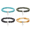 201 Stainless Steel Charm Bracelets BJEW-JB13245-2