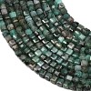 Natural Emerald Beads Strands G-B175-C04-3x3mm-4