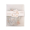 Window & Flower Paper Stickers Set DIY-G120-02E-4