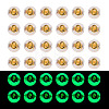 50G Luminous Transparent Acrylic Beads OACR-TAD0001-01Q-1