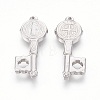 Tarnish Resistant 201 Stainless Steel Pendants STAS-O118-02P-2