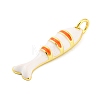 Brass Enamel Pendants KK-H527-05A-G02-2