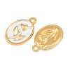 Spray Painted 304 Stainless Steel Pendants AC-CBA5A59-01G-3