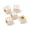 Rack Plating Brass Enamel Beads KK-B060-04G-04J-3