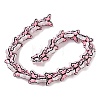 Transparent Glass Enamel Beads LAMP-C023-03B-2