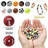 60Pcs Handmade Polymer Clay Beads CLAY-YW0002-41A-3