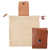 Canvas Cloth Outdoor Foraging Bags AJEW-GF0014-62A-1