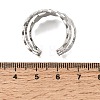 Brass Cuff Open Rings RJEW-F215-04P-4