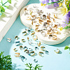 80Pcs 8 Styles 304 Stainless Steel Snap On Bails STAS-TA0006-24-6