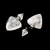 Natural Mixed Stone Perfume Bottle Pendants G-L623-10P-3