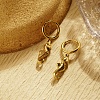 Stainless Steel Sea Horse Dangle Earrings for Women VT1314-1-1