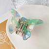 Butterfly Cellulose Acetate(Resin) Claw Hair Clips PW-WG38667-05-1