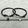 2Pcs Alloy Enamel Star Charm Couple Bracelets FS-WG0DE5C-01-1