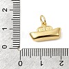 Ship Brass Pendants KK-CJC0013-13G-3