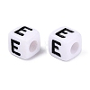 Opaque Acrylic Beads SACR-N020-04A-E-3