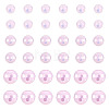 105Pcs 3 Styles Electroplate Opaque Solid Color Glass Beads Strands GLAA-TA0004-40B-1
