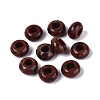 Natural Mahogany Obsidian European Beads G-N359-17A-02-1