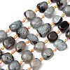 Natural Agate Beads Strands G-F825-G01-01C-2