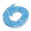Electroplate Glass Beads Strands EGLA-A035-J4mm-A07-2