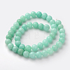 Natural & Dyed White Jade Beads Strands GSR055-4