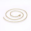 304 Stainless Steel Cable Chain Necklaces LS-NJEW-P226-02G-01-1