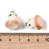 Opaque Resin Pendants RESI-G129-08-3
