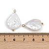 Natural Freshwater Pearl Keshi Pearl Pendants STAS-D378-06A-G-3