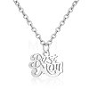 Tarnish Resistant Mother's Day Gifts NJEW-S063-TN204-1-1