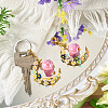 2Pcs Alloy & Resin & Acrylic Pendant Decorations HJEW-TAC0111-5