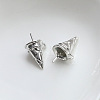 Brass Ice Cream Cone Peg Bail Pin Charms LS-BAPE-PW0002-22B-1
