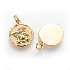 Brass Charms LS-KK-G364-08G-3