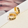 Ring Brass Hoop Earrings OA5119-5