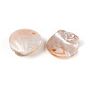 Natural Freshwater Shell Pendants BSHE-T014-37B-2