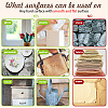 12 Sheets 12 Style PVC Stickers DIY-WH0570-005-5
